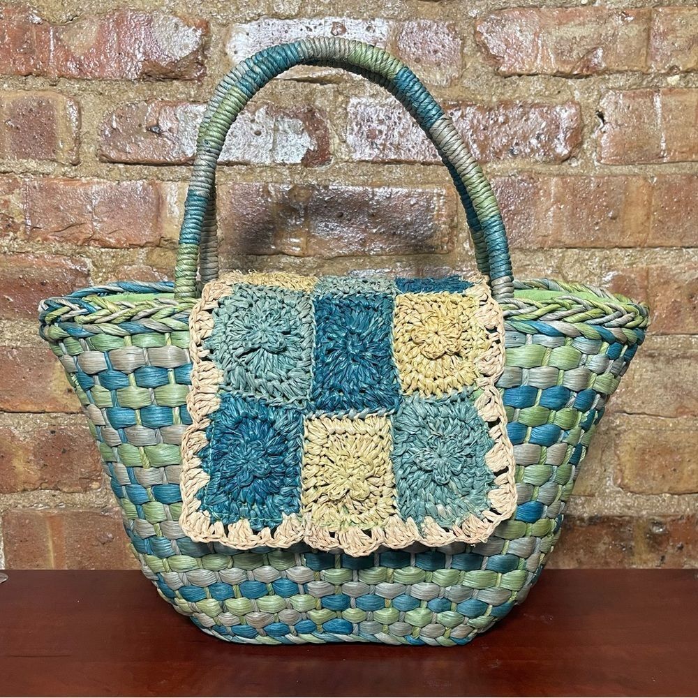 Capelli Beachy Straw Handbag